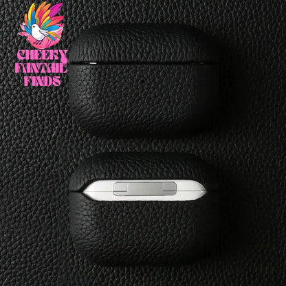 Genuine Leather Case For Airpods Pro 2 Cases Airpods 2 3 Bag Luxury Handmade Wireless Bluetooth Earphone Box Protective shell Cheeky Fantail Finds