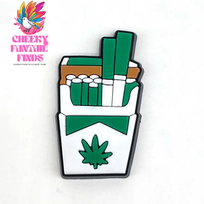 Green Leaf Shoe Charms for Clogs Sandals Decoration Shoe Accessories Charms for Friends Gifts Cheeky Fantail Finds