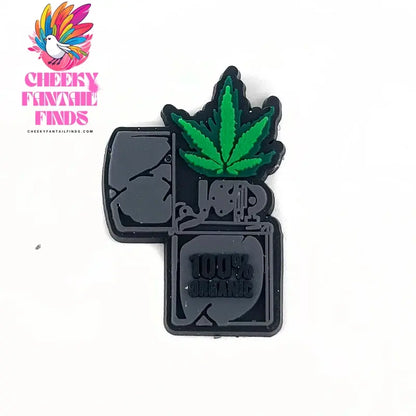 Green Leaf Shoe Charms for Clogs Sandals Decoration Shoe Accessories Charms for Friends Gifts Cheeky Fantail Finds