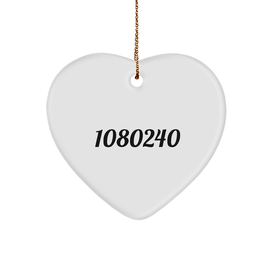 Funny Scientist Gifts for Him or Her, I'm A Scientist. I Speak Fluently In genius. Heart Ornament, Christmas Unique Gifts from Friends, Coworkers, or Family - Image 1