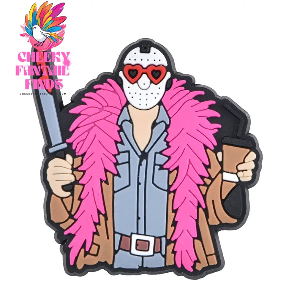 Halloween Horror Movie Characters Shoe Charms Decoration for Kids Boys Girls Men Women Wristband Sandals Clog Accessories Cheeky Fantail Finds
