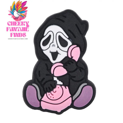 Halloween Shoe Charms Cartoon Horror Movie Character Shoe Decoration for Kids Boys Girls Clog Accessories Party Favor Cheeky Fantail Finds