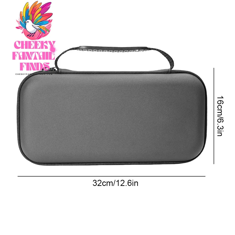 Hard Carrying Case Shockproof Portable Suitcase Anti-scratch Carrying Bag with Mesh Pocket for Apple Mac Mini M4/M4 Pro Cheeky Fantail Finds