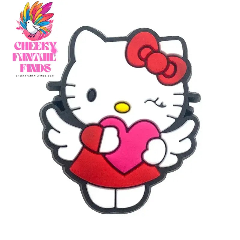 Hello Kitty Shoe Charms for Cartoon Shoe Decorations for Clogs Sandals Shoe Accessories Cheeky Fantail Finds