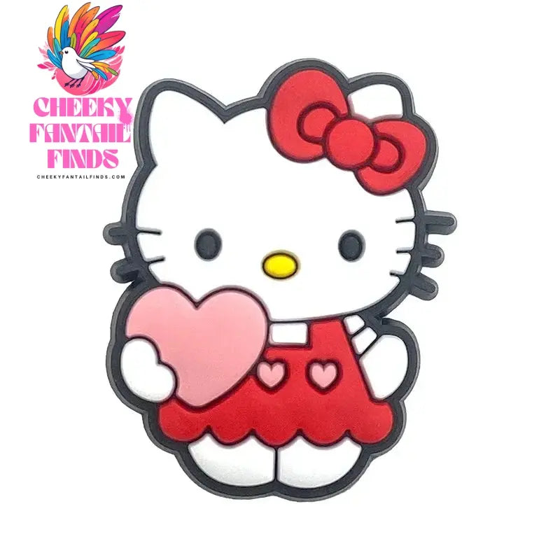 Hello Kitty Shoe Charms for Cartoon Shoe Decorations for Clogs Sandals Shoe Accessories Cheeky Fantail Finds