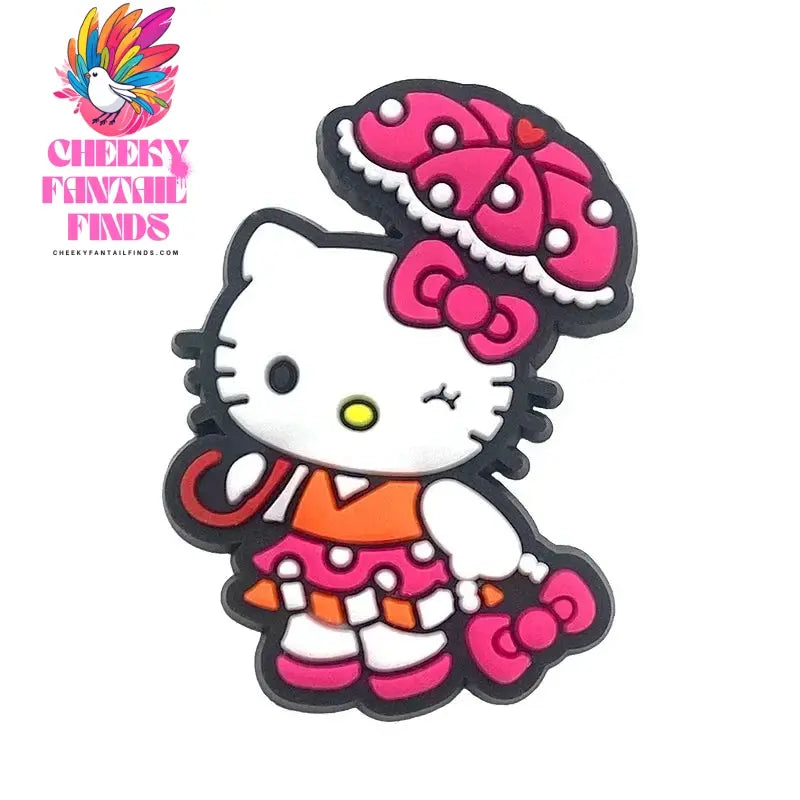 Hello Kitty Shoe Charms for Cartoon Shoe Decorations for Clogs Sandals Shoe Accessories Cheeky Fantail Finds