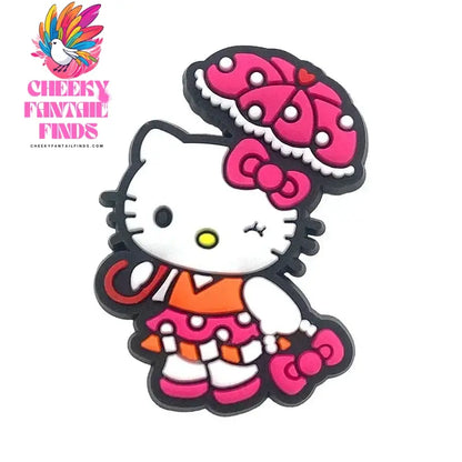Hello Kitty Shoe Charms for Cartoon Shoe Decorations for Clogs Sandals Shoe Accessories Cheeky Fantail Finds