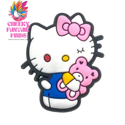Hello Kitty Shoe Charms for Cartoon Shoe Decorations for Clogs Sandals Shoe Accessories Cheeky Fantail Finds