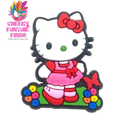 Hello Kitty Shoe Charms for Cartoon Shoe Decorations for Clogs Sandals Shoe Accessories Cheeky Fantail Finds