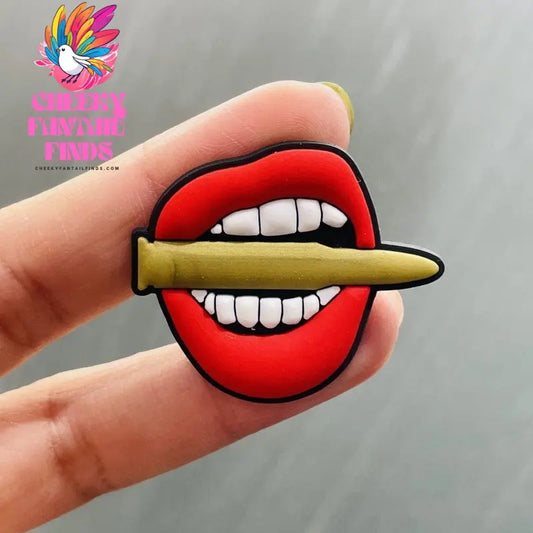 Hole Shoes Shoe Buckle Removable Accessories High Street Cartoon Cheeky Fantail Finds