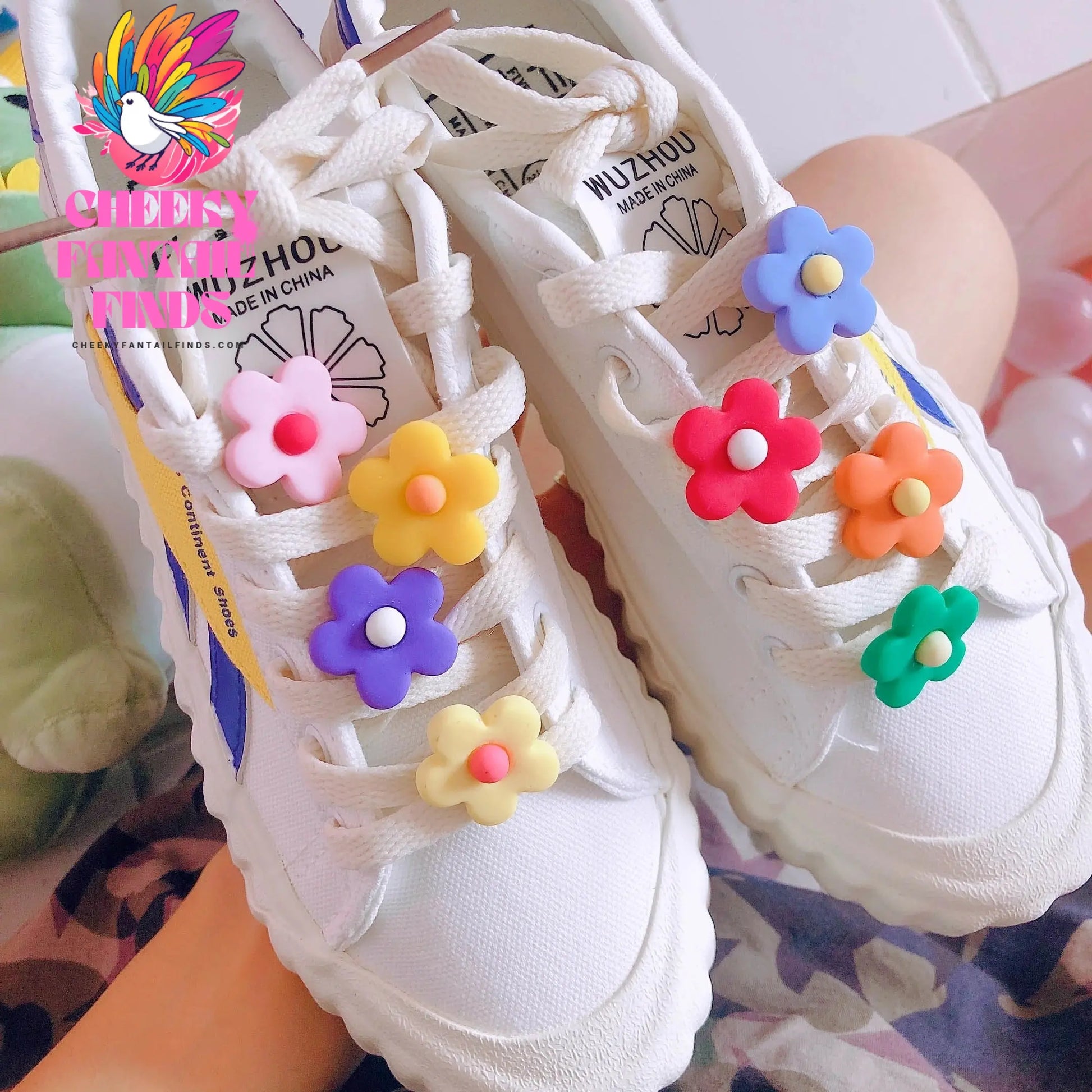 Hole Shoes Shoe Flower Decoration Accessories Cheeky Fantail Finds