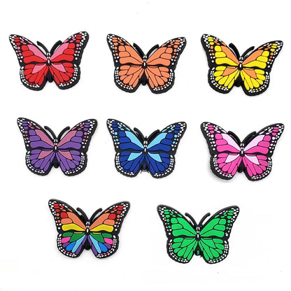 Hot 25 Set Cute Cartoon Shoe Charms for Clogs Sandals Decoration Slippers Accessories for Children Girls Party Gifts Cheeky Fantail Finds