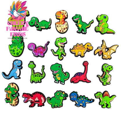 Hot 25 Set Cute Cartoon Shoe Charms for Clogs Sandals Decoration Slippers Accessories for Children Girls Party Gifts Cheeky Fantail Finds