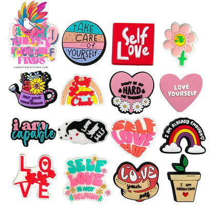 Hot 25 Set Cute Cartoon Shoe Charms for Clogs Sandals Decoration Slippers Accessories for Children Girls Party Gifts Cheeky Fantail Finds