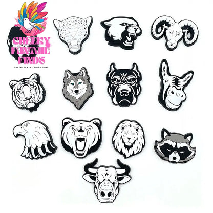 Hot 25 Set Cute Cartoon Shoe Charms for Clogs Sandals Decoration Slippers Accessories for Children Girls Party Gifts Cheeky Fantail Finds