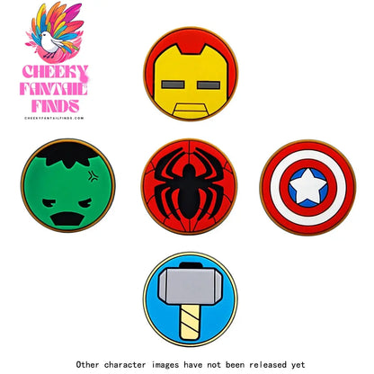 Hot Disney 1PCS Funny Cartoon Marvel Characters DlY Shoe Charms PVC Cool Hero Accessories Decorate Kid Boy Girl X-mas Party Gift Cheeky Fantail Finds