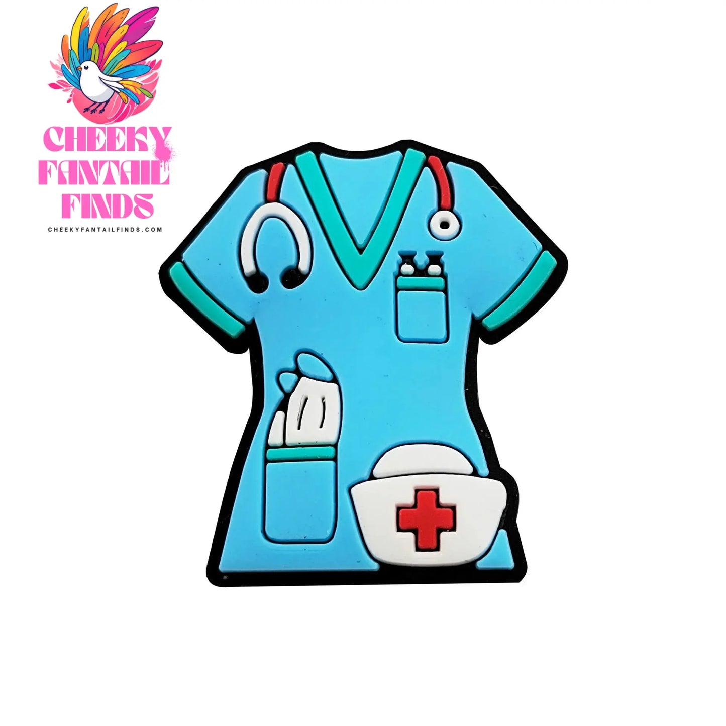 Hot Sale 1Pcs New Arrival medical doctor Shoe Charms Charms Accessories Pin Decorations Kid's Women Party Favor Gifts - Cheeky Fantail Finds