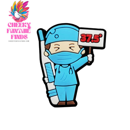 Hot Sale 1Pcs New Arrival medical doctor Shoe Charms Charms Accessories Pin Decorations Kid's Women Party Favor Gifts - Cheeky Fantail Finds