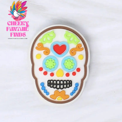 Hot Sale 1pcs Halloween Horror Movies PVC Shoe Charms accessories Decoration Buckles Accessories Fit Bands Bracelets Cheeky Fantail Finds