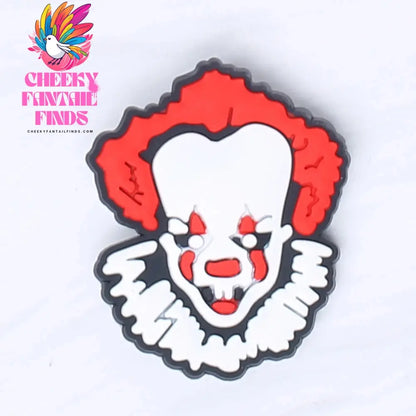 Hot Sale 1pcs Halloween Horror Movies PVC Shoe Charms accessories Decoration Buckles Accessories Fit Bands Bracelets Cheeky Fantail Finds
