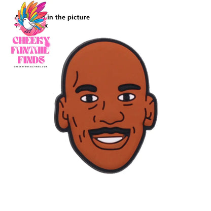 Hot Sale 1pcs Sports Basketball Allstar Shoe ball Charms PVC for James BROOKLYN Slippers Accessories Clogs Decorations Kid's Gifts Cheeky Fantail Finds