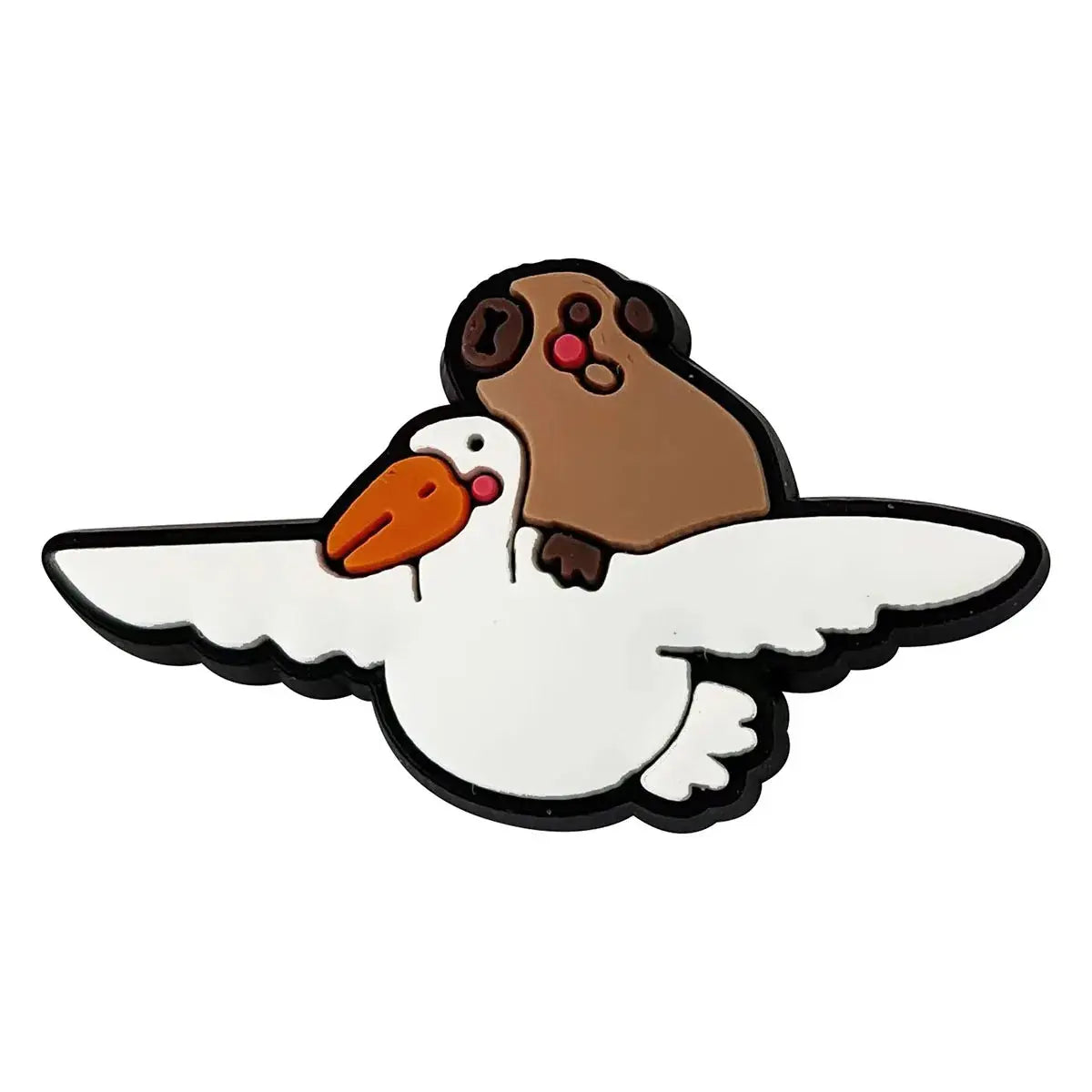 Hot Sale PVC Cute Capybara Shoe Charms for Shoe Accessories Pin DIY Clogs Decorate Kids Adult Party Gifts Cheeky Fantail Finds