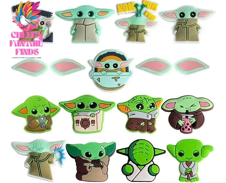 Hot Toys Star Warz PVC Shoes Charms Cartoon Sandals Accessories for Clogs Decorate Buckle Boys Kids X-mas Gifts - Cheeky Fantail Finds