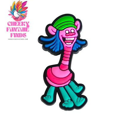 How Trolls Anime Shoe set accessories Buckle Accessories Melody Cartoon Shoe Decoration Charms Kids Christmas Gifts Cheeky Fantail Finds