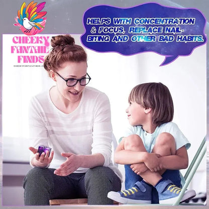 Infinity Cube Flip Adhd Toys Anxiety Toy Fingertips for Game Puzzle Antistress Magic Finger Fidget Autism Hand Gifts Children Cheeky Fantail Finds