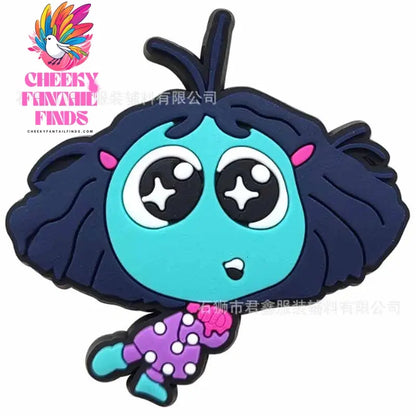 Inside Out Shoe Charms Cartoon Series Shoes Decoration Accessorie Buckle DIY Clogs Sandal Wristband Birthday Gifts - Cheeky Fantail Finds