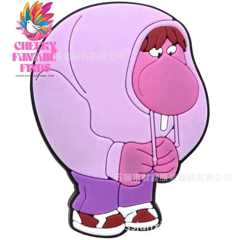 Inside Out Shoe Charms Cartoon Series Shoes Decoration Accessorie Buckle DIY Clogs Sandal Wristband Birthday Gifts - Cheeky Fantail Finds