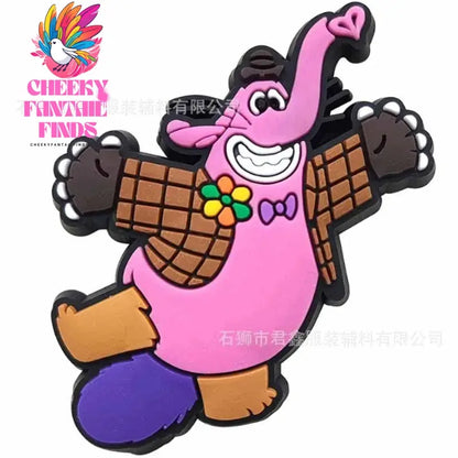 Inside Out Shoe Charms Cartoon Series Shoes Decoration Accessorie Buckle DIY Clogs Sandal Wristband Birthday Gifts - Cheeky Fantail Finds