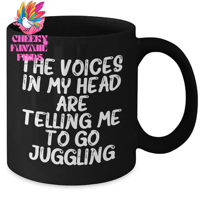 Juggling Enthusiast Gifts from Friends, Unique Black Coffee Mugs, Funny Quote, Juggling Love, Father's Day Unique Gifts for Men - Additional
