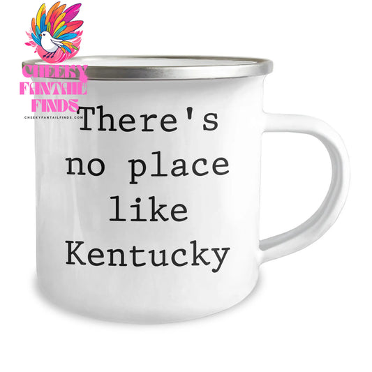 Kentucky Camping Mug - 'There's No Place Like Kentucky' Quote Gift for Mom's Special Day from Family - Image 2