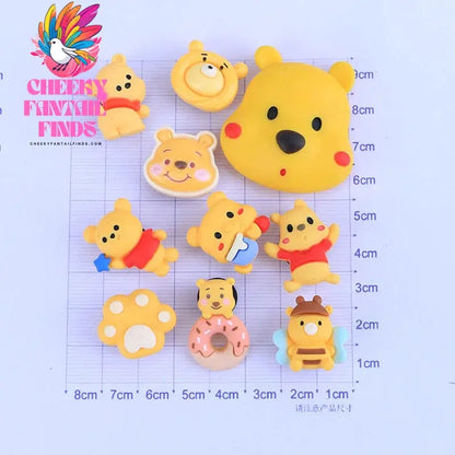 Kitty Shoe Accessories Cinnamon Dog Dog Melody Anime ShoeFlower Shoe Buckle Children's Gifts Cheeky Fantail Finds