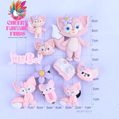 Kitty Shoe Accessories Cinnamon Dog Dog Melody Anime ShoeFlower Shoe Buckle Children's Gifts Cheeky Fantail Finds