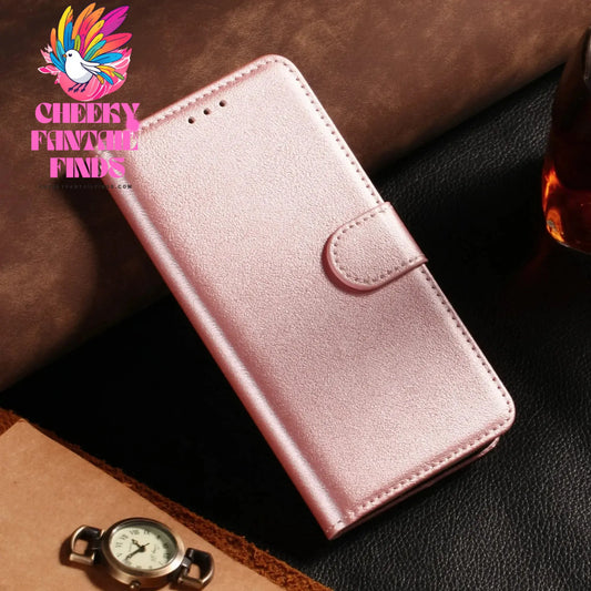 Leather Case for Samsung Galaxy A14 A05 A05S A33 A13 A12 A21S A20E A24 A54 A51 A53 A34 A32 A10 A22 A25 Coque Flip Wallet Funda Cheeky Fantail Finds