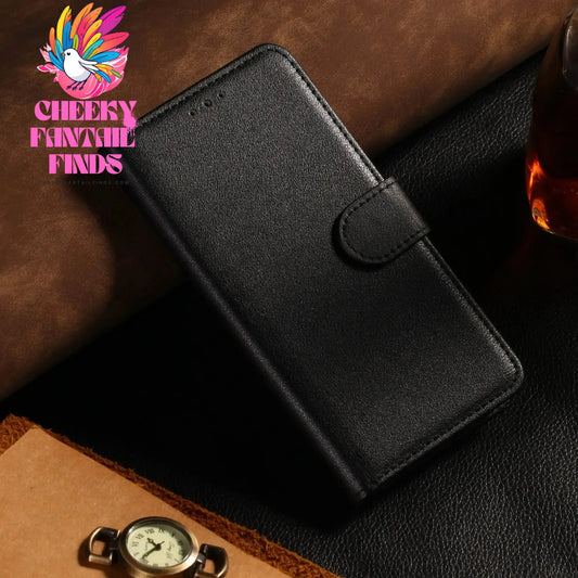Leather Case for Samsung Galaxy A14 A05 A05S A33 A13 A12 A21S A20E A24 A54 A51 A53 A34 A32 A10 A22 A25 Coque Flip Wallet Funda Cheeky Fantail Finds