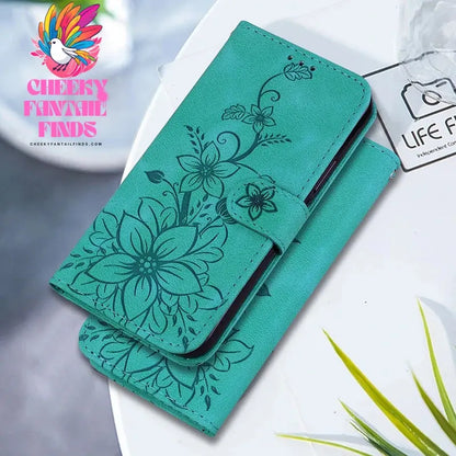 Leather Phone Case For Samsung Galaxy A56 A55 A54 A53 A52 A35 A36 A34 A42 A26 A25 A23 A14 A15 A12 A16 5G Card Slot Wallet Cover Cheeky Fantail Finds