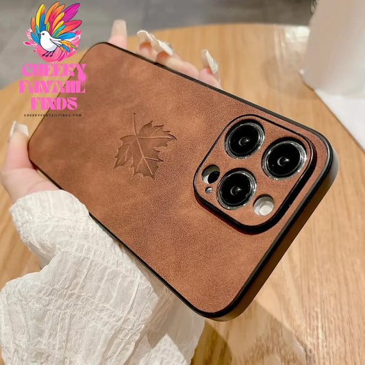 Leather Retra Case For iPhone 16 15 14 13 12 11 Pro Max Plus iPhone15 iPhone14 iPhone13 iPhone12 iPhone11 Comfortable Full Cover Cheeky Fantail Finds