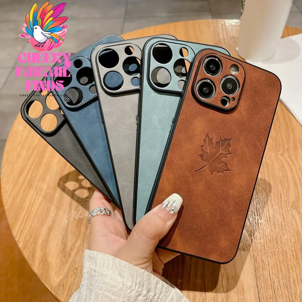 Leather Retra Case For iPhone 16 15 14 13 12 11 Pro Max Plus iPhone15 iPhone14 iPhone13 iPhone12 iPhone11 Comfortable Full Cover Cheeky Fantail Finds
