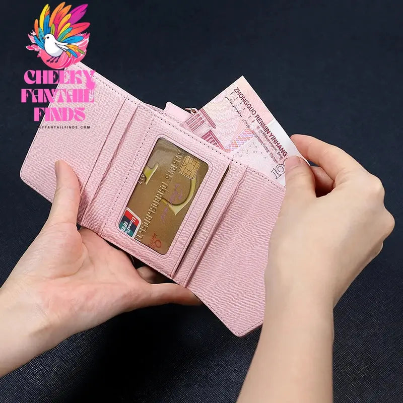 Leather Wallet Case for Samsung Galaxy Z Flip 4, 3, Z4, Z3, z flip 5 phone case with hand strap,z flip 6 case Cheeky Fantail Finds