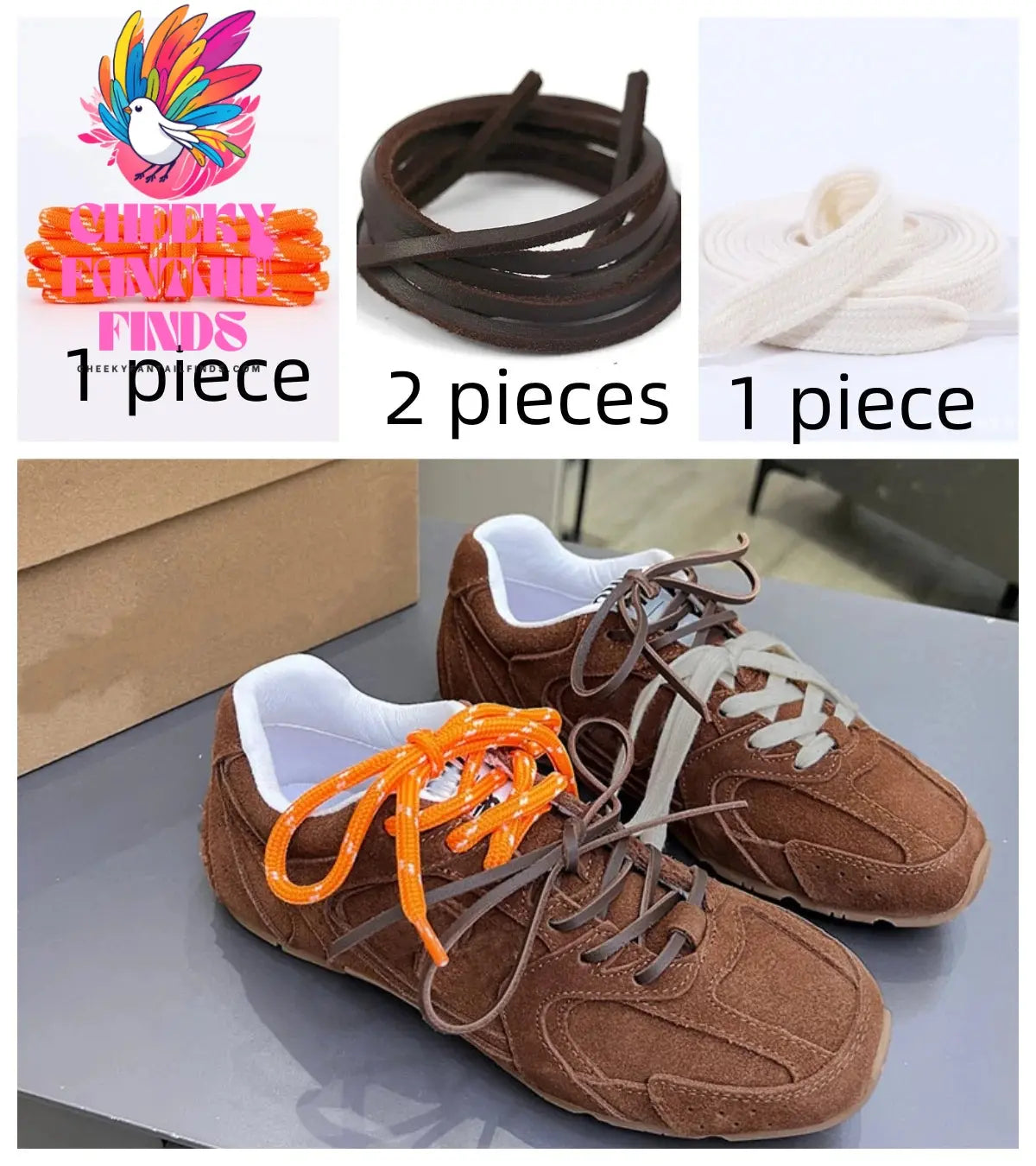 Length 100cm DIY Freedly Round Leather Colorful Shoelaces Canvas Casual  Boots Shoe Laces Rope Shoestrings Cheeky Fantail Finds