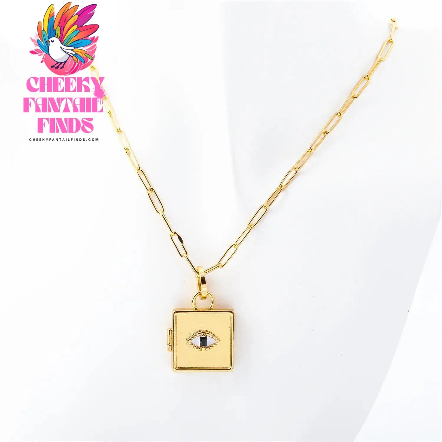 Lettering You're My Soulmate Simple Stainless Steel Chain Necklace Tarnish Free Couples Necklace for Women & Men Jewelry Gifts Cheeky Fantail Finds