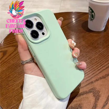 Liquid Silicone Case For Apple iPhone 15 16 14 13 12 11 Pro Max XS XR 16 14 Plus Phone Original Official Style Protective Cover Cheeky Fantail Finds