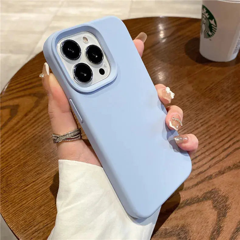 Liquid Silicone Case For Apple iPhone 15 16 14 13 12 11 Pro Max XS XR 16 14 Plus Phone Original Official Style Protective Cover Cheeky Fantail Finds