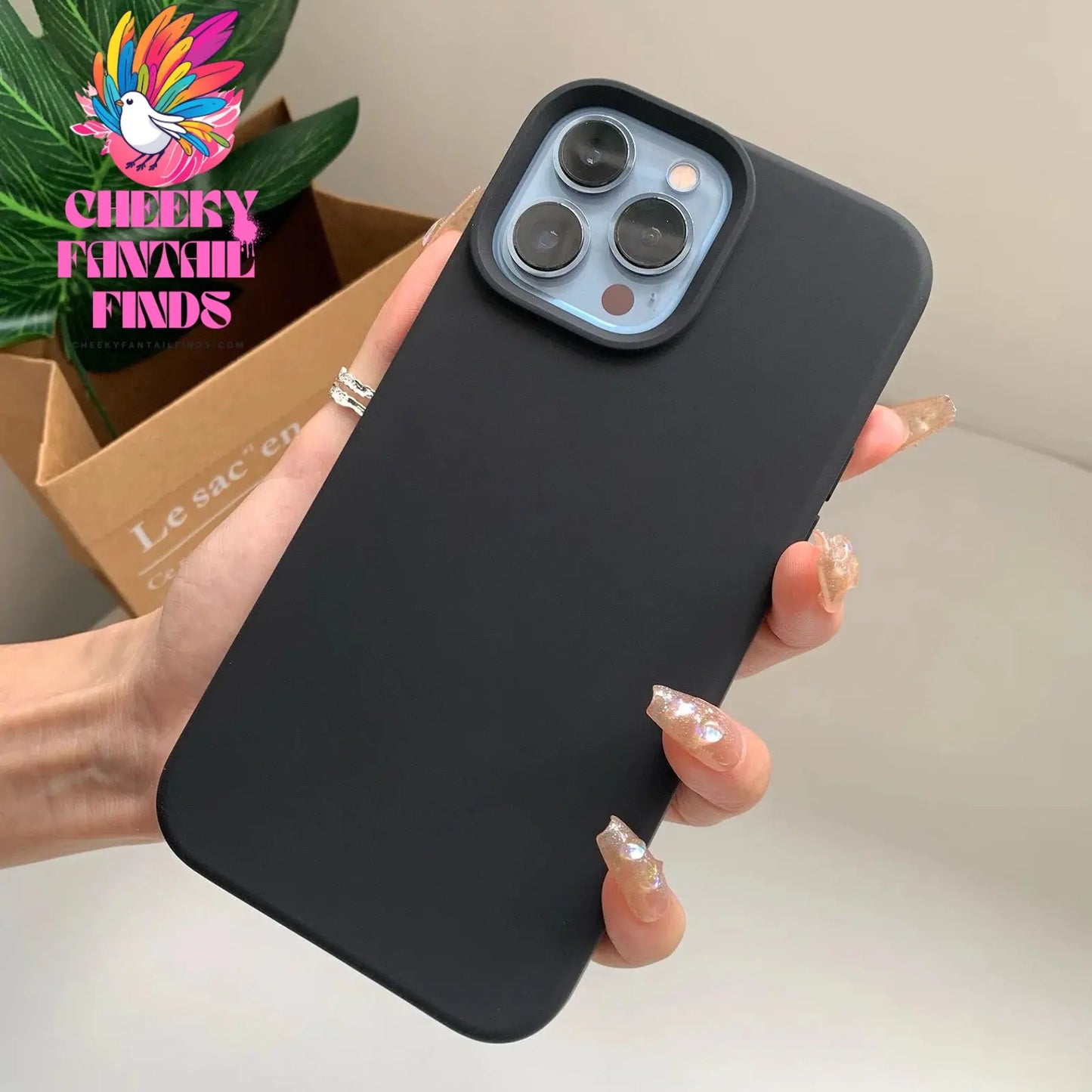 Liquid Silicone Case For Apple iPhone 15 16 14 13 12 11 Pro Max XS XR 16 14 Plus Phone Original Official Style Protective Cover Cheeky Fantail Finds