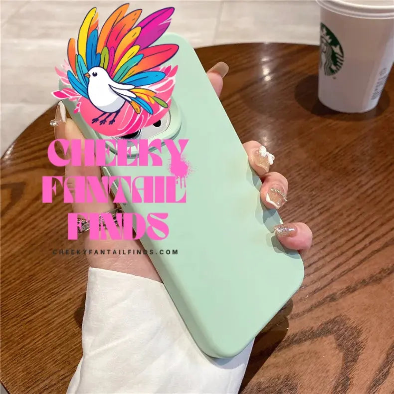 Liquid Silicone Case For Apple iPhone 15 16 14 13 12 11 Pro Max XS XR 16 14 Plus Phone Original Official Style Protective Cover Cheeky Fantail Finds