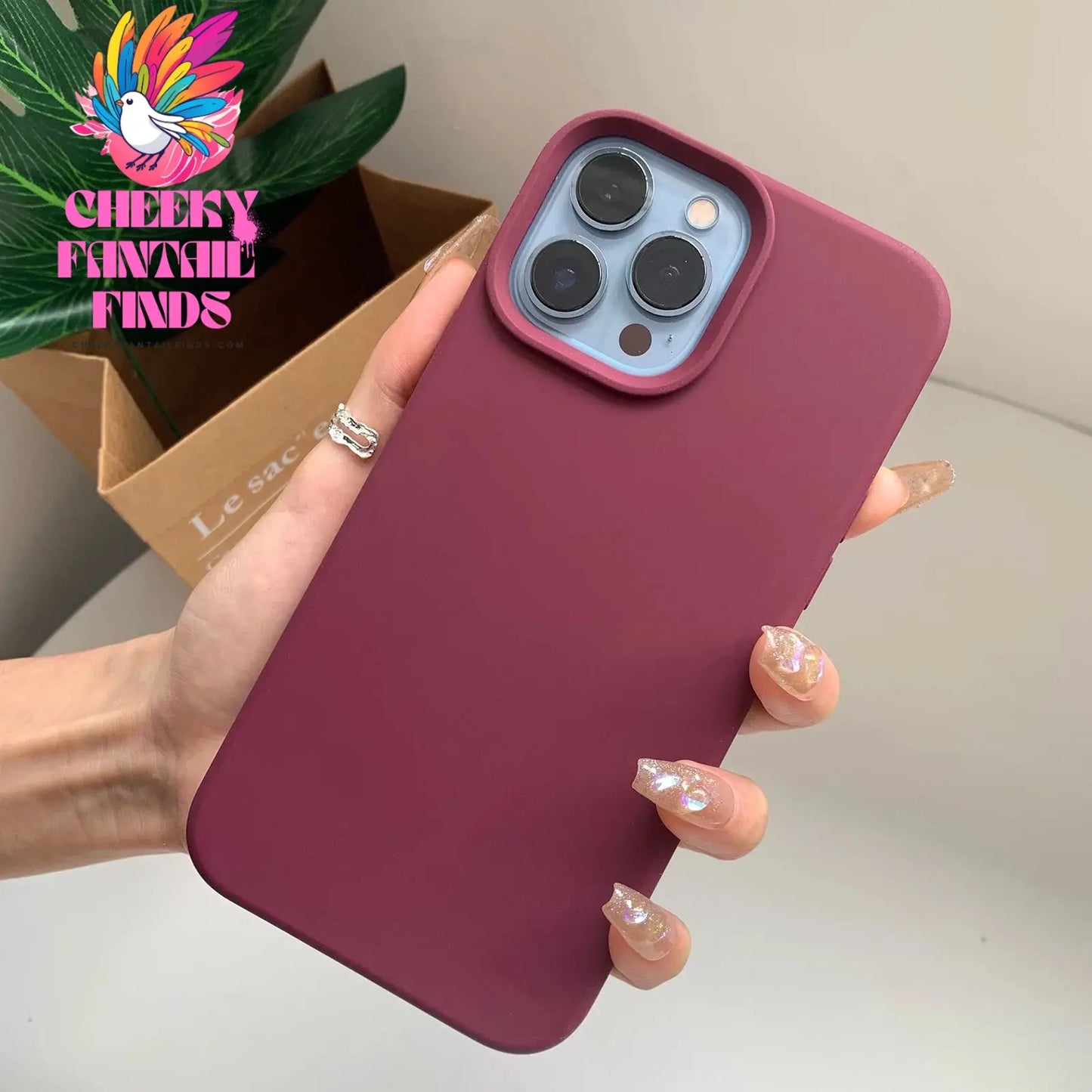 Liquid Silicone Case For Apple iPhone 15 16 14 13 12 11 Pro Max XS XR 16 14 Plus Phone Original Official Style Protective Cover Cheeky Fantail Finds