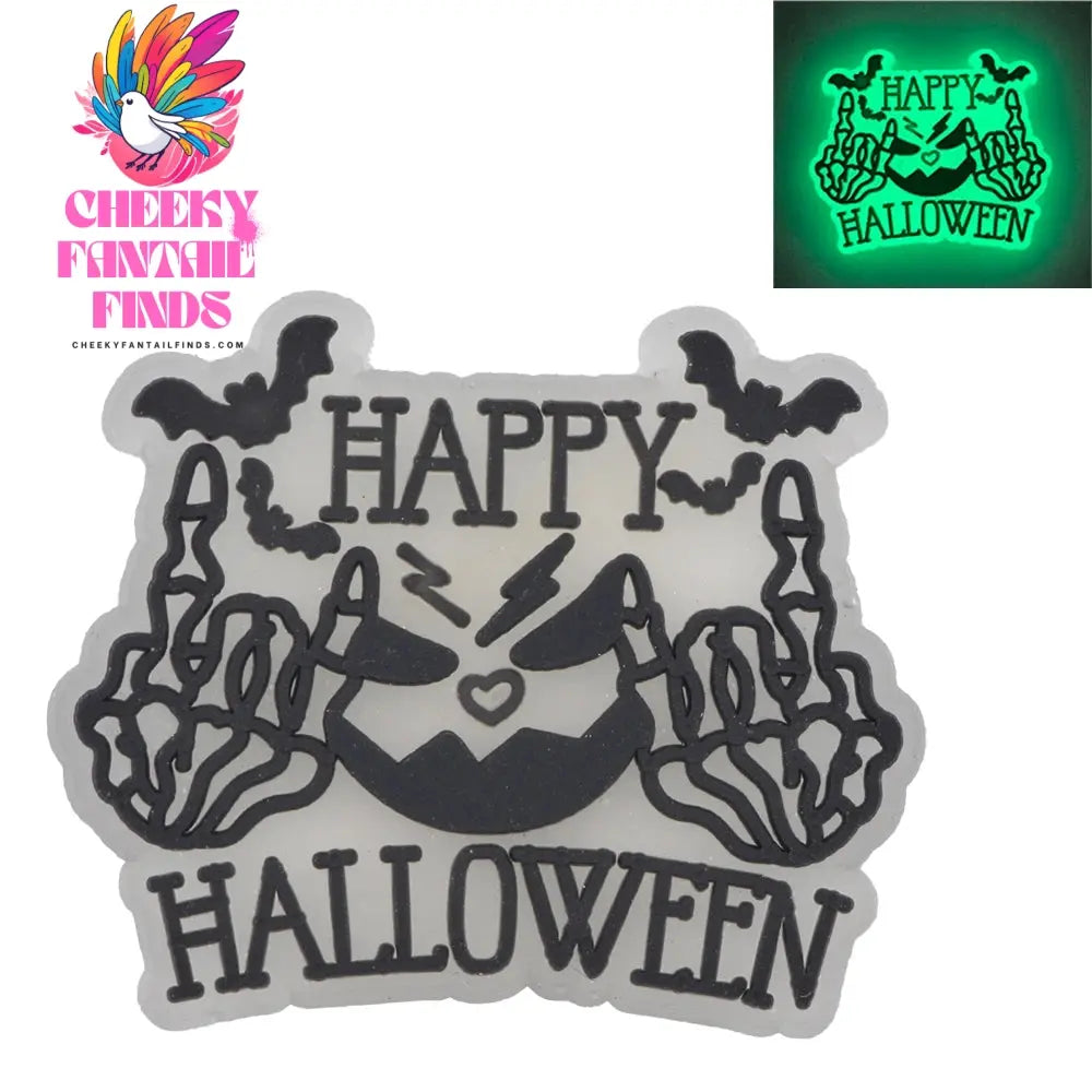 Luminous Halloween Shoe Charms for Adult Men Women Horror Movie Character Clog Decoration Wristband Accessories Party Favor Cheeky Fantail Finds